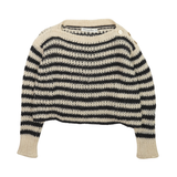 Christian Dior Striped Boat Sweater - Women's 4