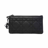 Christian Dior Cannage Zip Cardholder