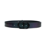 Christian Dior 'CD Logo' Iridescent Belt - 85