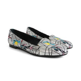 Christian Dior Silver Brocade Flats - Women's 37