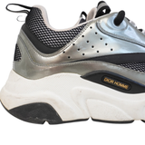 Christian Dior 'B22' Metallic Sneakers - Men's 39