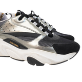 Christian Dior 'B22' Metallic Sneakers - Men's 39