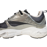 Christian Dior 'B22' Metallic Sneakers - Men's 39