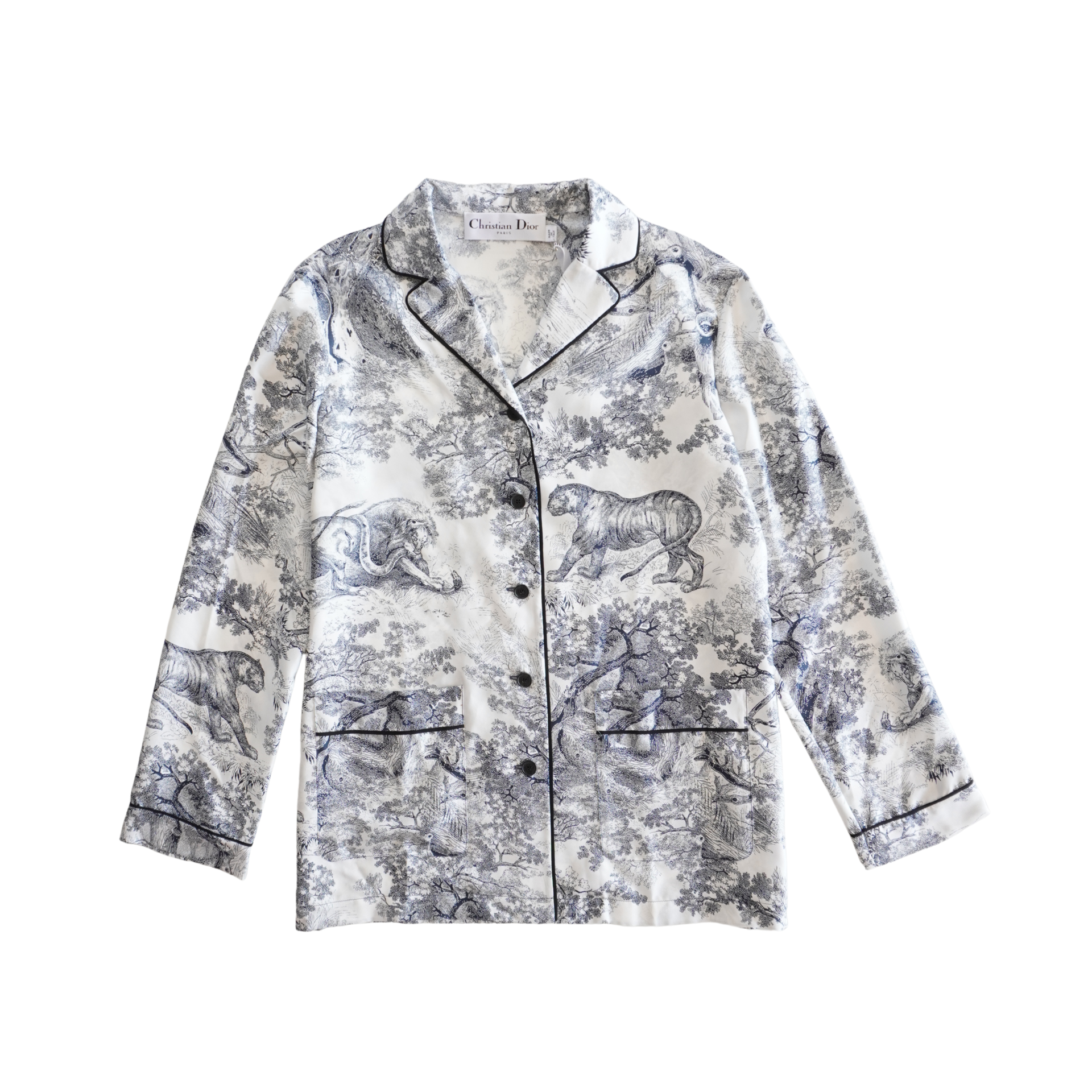 CHRISTIANDIORwhiteandbluetiger