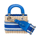 Christian Dior 'Oblique Wicker Lady Dior' Handbag