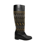 Christian Louboutin 'Rom Chic' Flat Boots - Women's 37.5