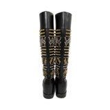 Christian Louboutin 'Rom Chic' Flat Boots - Women's 37.5