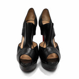 Christian Louboutin 'Pitou' Peep-Toe Bootie - Women's 40