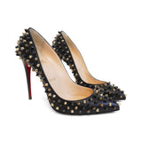 Christian Louboutin 'Pigalle Follies Spike' Heels - Women's 37.5