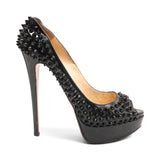 Christian Louboutin 'Lady Peep Spikes' 150 Pumps - Women's 38.5