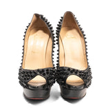 Christian Louboutin 'Lady Peep Spikes' 150 Pumps - Women's 38.5