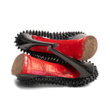 Christian Louboutin 'Lady Peep Spikes' 150 Pumps - Women's 38.5