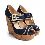 Christian Louboutin 'Melides' Wedges - Women's 40.5