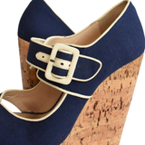 Christian Louboutin 'Melides' Wedges - Women's 40.5