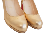 Christian Louboutin 'Simple' Metallic Pumps - Women's 38