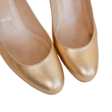 Christian Louboutin 'Simple' Metallic Pumps - Women's 38