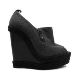 Christian Louboutin 'Deroba Flannel Espadrilles' - Women's 37