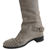 Christian Louboutin 'Egoutina' Studded Boots - Women's 39