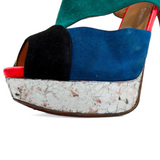 Christian Louboutin 'Pitou' Platform Heels - Women's 39.5