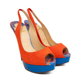 Christian Louboutin 'Lady Peep' Slingbacks - Women's 37