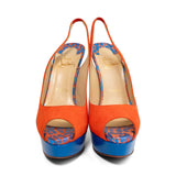 Christian Louboutin 'Lady Peep' Slingbacks - Women's 37