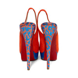 Christian Louboutin 'Lady Peep' Slingbacks - Women's 37