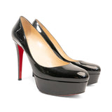Christian Louboutin 'Patent Bianca 140' Pumps - Women's 39.5