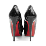 Christian Louboutin 'Patent Bianca 140' Pumps - Women's 39.5
