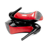 Christian Louboutin 'Patent Bianca 140' Pumps - Women's 39.5