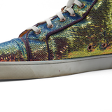 Christian Louboutin 'Louis Orlato' Sequin Sneakers - Men's 47