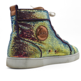 Christian Louboutin 'Louis Orlato' Sequin Sneakers - Men's 47