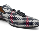Christian Louboutin 'Dada' Woven Loafers - Men's 43.5
