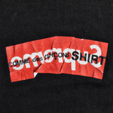 Supreme x Comme Des Garcons Logo T-Shirt - Men's L