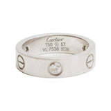 Cartier Silver Ring detail