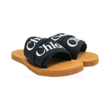 Chloe Black Slides front