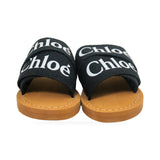 Chloe Black Slides front 2