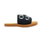 Chloe Black Slides side