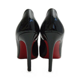 Christian Louboutin Black Patent Pumps back