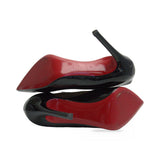 Christian Louboutin Black Patent Pumps sole alternate