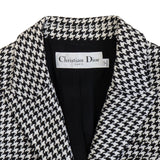 Christian Dior Houndstooth Blazer - Women's 4