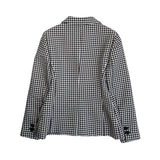 Christian Dior Houndstooth Blazer - Women's 4