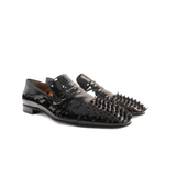 Christian Louboutin Patent Spikes Loafers - Men's 43