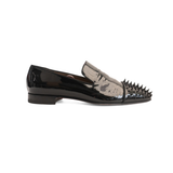 Christian Louboutin Patent Spikes Loafers - Men's 43
