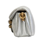 Coach Silver Shoulder Bag side 2