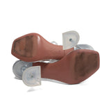 Amina Muaddi PVC Buckle Heels - Women's 37