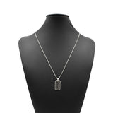 David Yurman Dog Tag Necklace