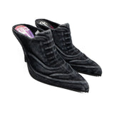 Diesel 'D-Cloud ML' Denim Mules - Women's 37
