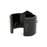Christian Dior Flower Cuff Bracelet