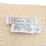 Christian Dior Cable Knit Sweater - Women's L