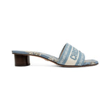 Christian Dior 'Dway Heeled Slides' - Women's 38.5